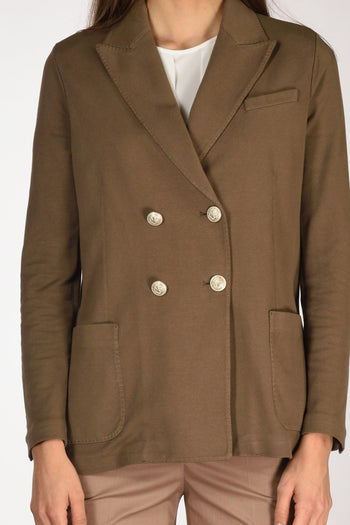 1901 Blazer Doppiopetto Marrone Donna - 3