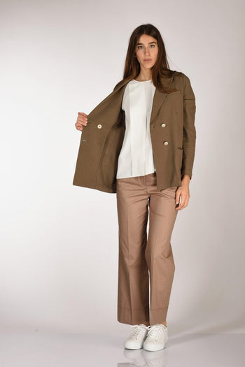 1901 Blazer Doppiopetto Marrone Donna - 6
