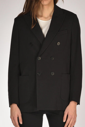 1901 Blazer Doppiopetto Nero Donna - 3