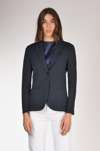 1901 Blazer Slim Fit Blu Donna - 2