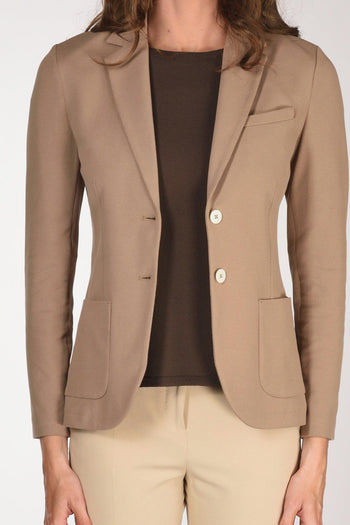 1901 Blazer Slim Fit Beige Donna - 3