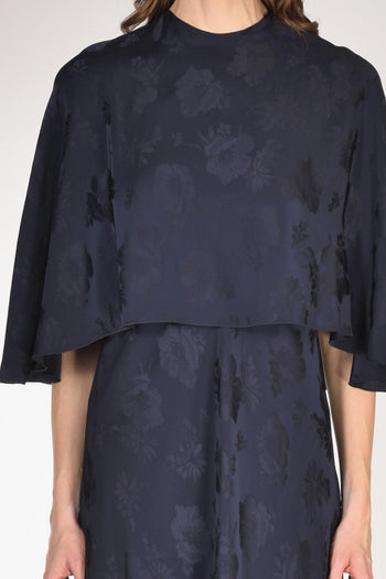 Abito E Mantella Blu Donna - 7