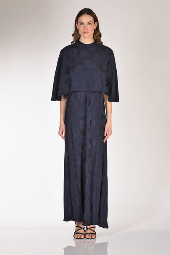 Abito E Mantella Blu Donna - 8