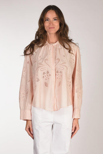 Camicia Lunamaris Rosa Donna - 2