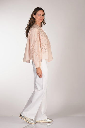 Camicia Lunamaris Rosa Donna - 4