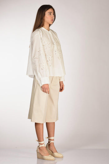 Camicia Lunamaris Bianco Naturale Donna - 4