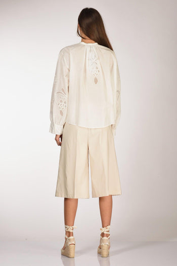 Camicia Lunamaris Bianco Naturale Donna - 5