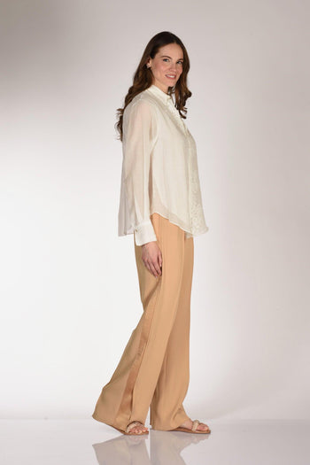 Camicia Embroide. Bianco Donna - 4