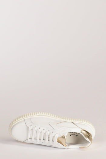Sneakers Bianco/oro Donna - 5
