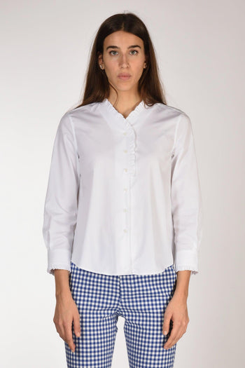 Camicia Colletto Bianco Donna - 2