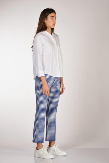 Camicia Colletto Bianco Donna - 4