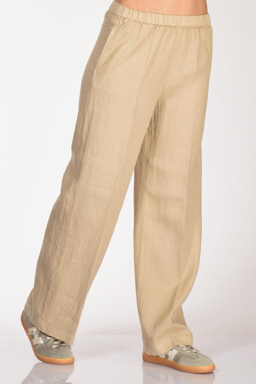 Pantalone Beige Scuro Donna