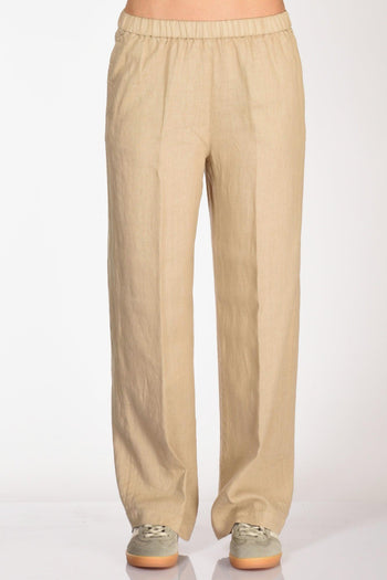 Pantalone Beige Scuro Donna - 3