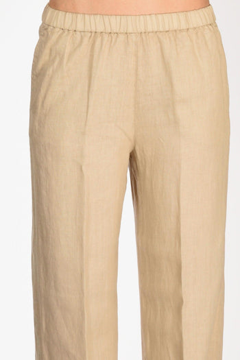 Pantalone Beige Scuro Donna - 4