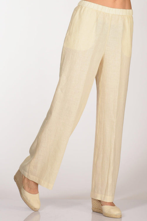 Pantalone Beige Chiaro Donna