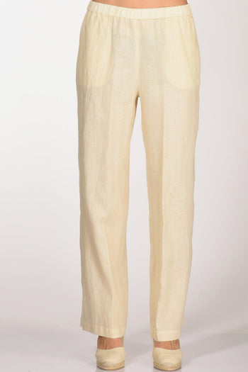 Pantalone Beige Chiaro Donna - 3