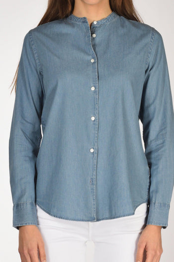 Camicia Blu Jeans Donna - 3