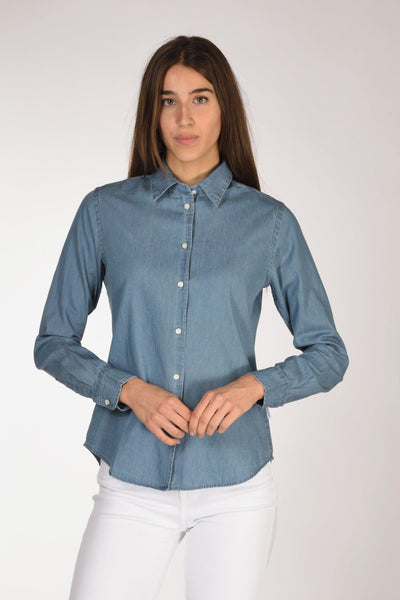 Camicia Blu Jeans Donna