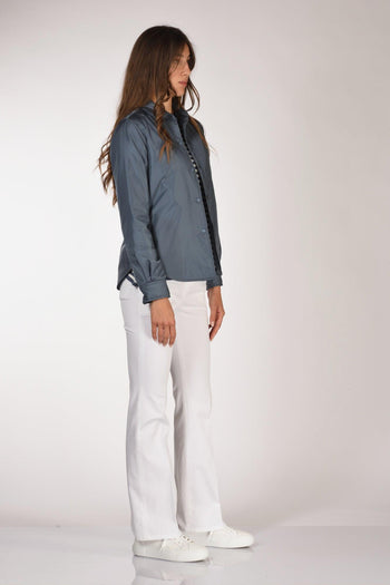 Camicia Glue Blu Chiaro Donna - 4