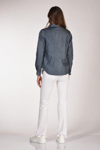 Camicia Glue Blu Chiaro Donna - 5