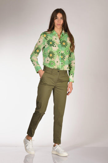 Pantalone Verde Donna - 2