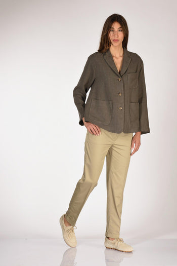 Pantalone Beige Donna - 2
