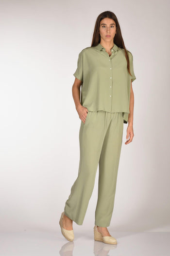 Pantalone Verde Chiaro Donna - 2