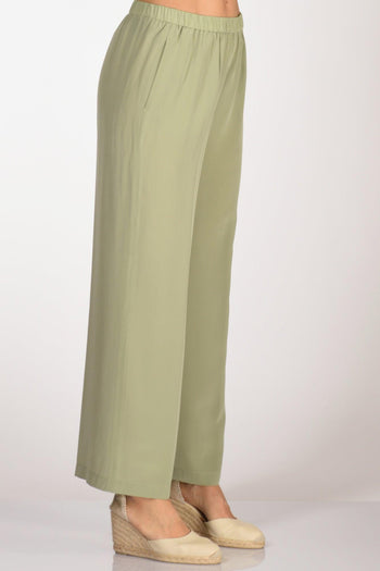 Pantalone Verde Chiaro Donna - 4