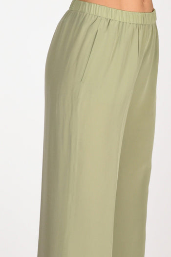 Pantalone Verde Chiaro Donna - 5