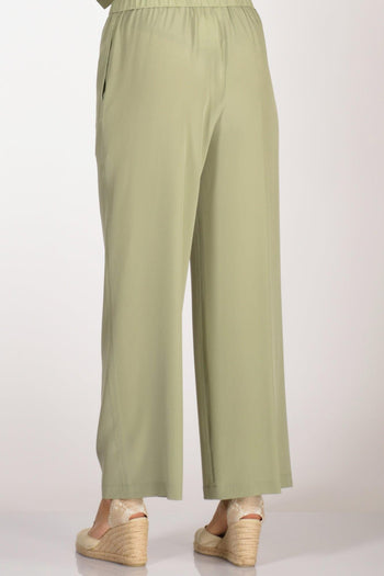 Pantalone Verde Chiaro Donna - 6