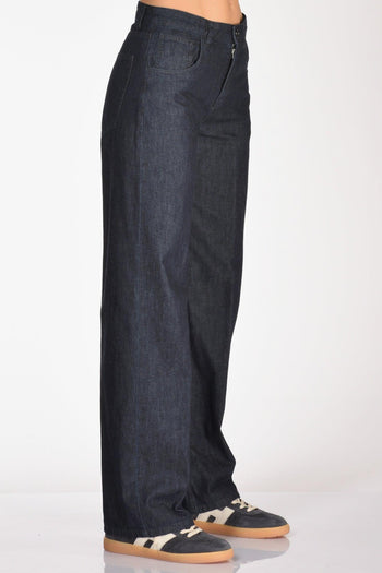 Pantalone Denim Blu Jeans Donna - 4