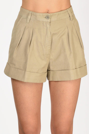 Shorts Beige Donna - 4