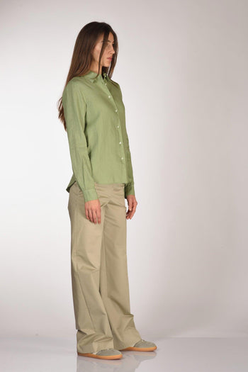 Camicia Verde Donna - 4