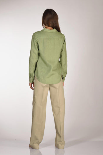 Camicia Verde Donna - 5