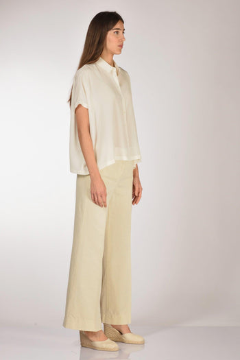 Camicia Bianco Naturale Donna - 4