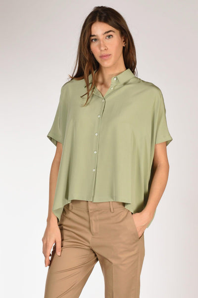 Camicia Verde Chiaro Donna