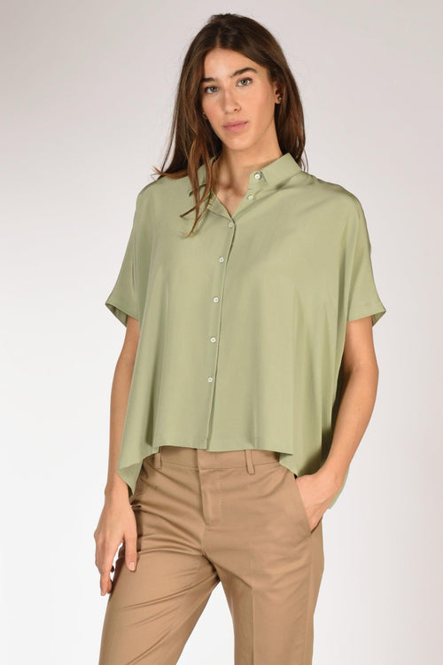 Camicia Verde Chiaro Donna