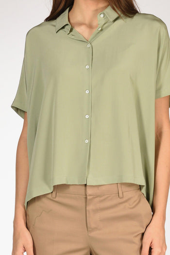 Camicia Verde Chiaro Donna - 3