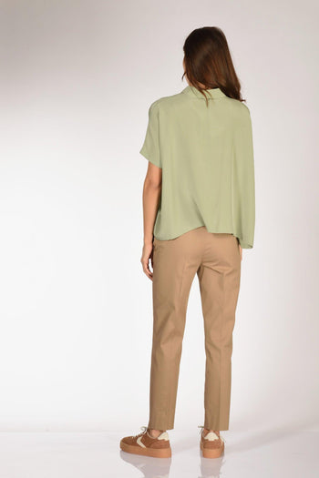 Camicia Verde Chiaro Donna - 5