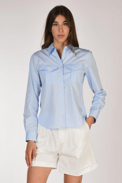 Camicia Azzurro Donna