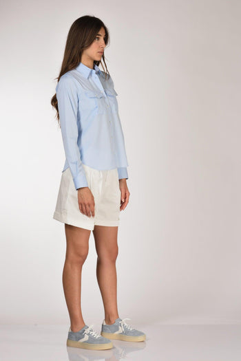 Camicia Azzurro Donna - 4