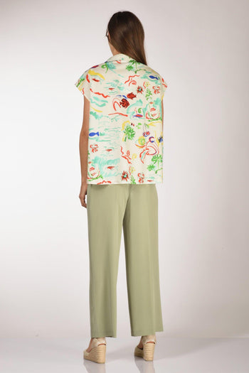 Camicia Bianco/multicolor Donna - 5