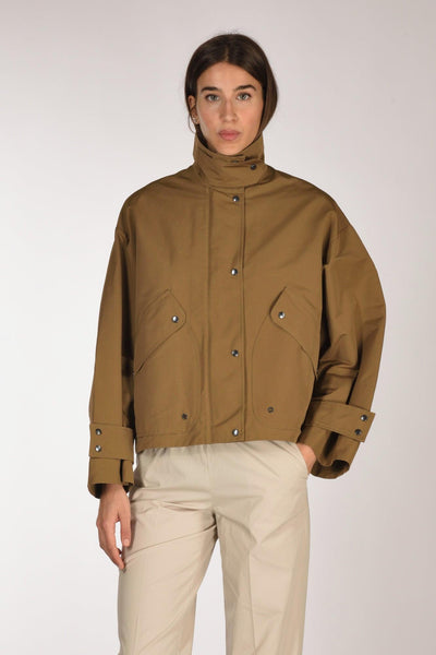 Giacca Millepiedi Beige Scuro Donna