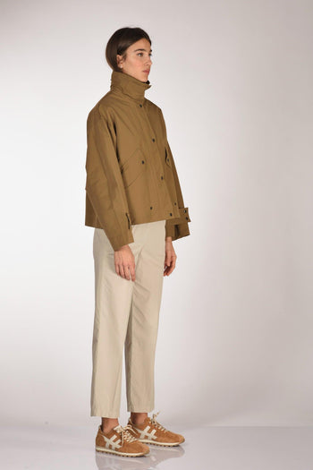Giacca Millepiedi Beige Scuro Donna - 4