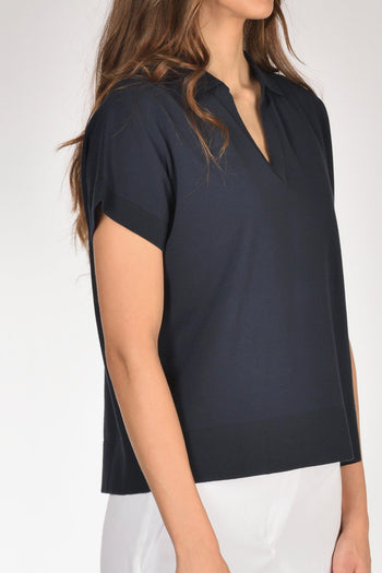 Maglia Blu Donna - 3