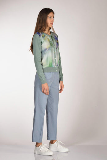 Maglia Stampata Verde/multicolor Donna - 4