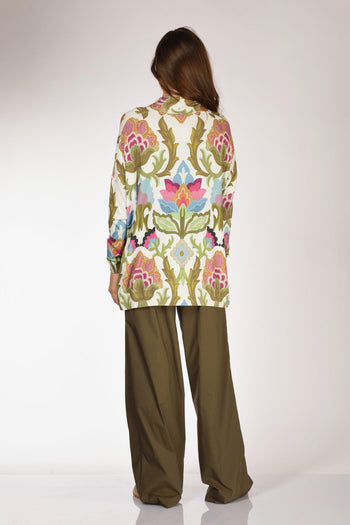 Maglia Stampata Bianco/multicolor Donna - 5