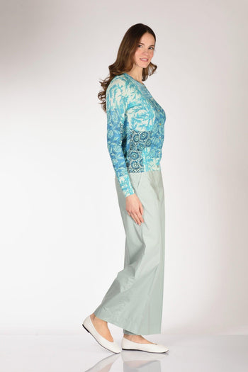 Maglia Stampata Azzurro/blu Donna - 4