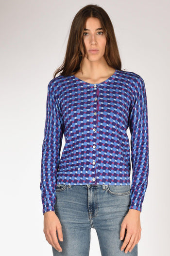 Maglia Stampata Azzurro/blu Donna - 3