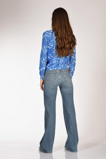 Maglia Stampata Azzurro/blu Donna - 8